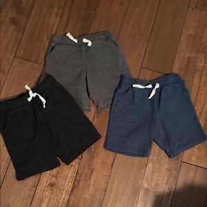 Cat & Jack Kids Shorts Set - Black, Charcoal, Navy Bundle all the Basic Colors